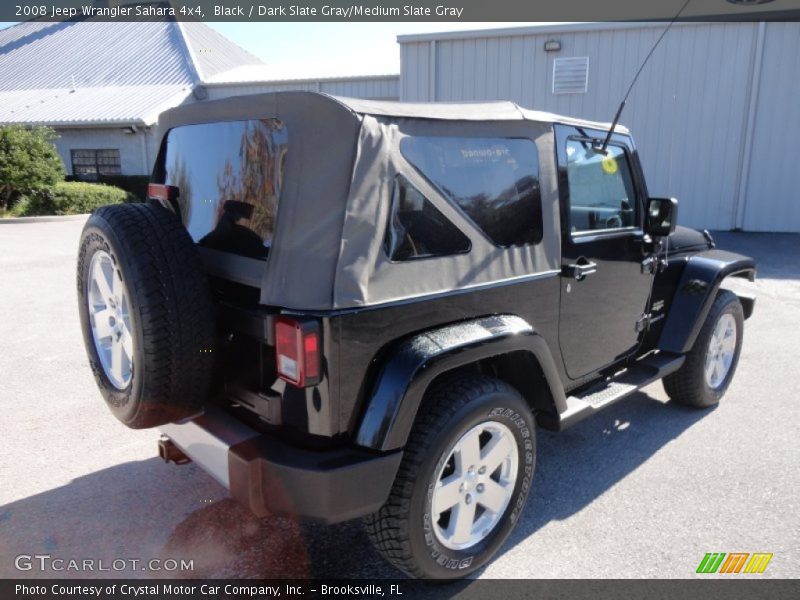 Black / Dark Slate Gray/Medium Slate Gray 2008 Jeep Wrangler Sahara 4x4