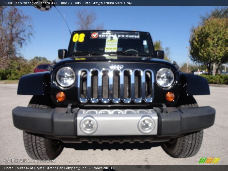 Black / Dark Slate Gray/Medium Slate Gray 2008 Jeep Wrangler Sahara 4x4