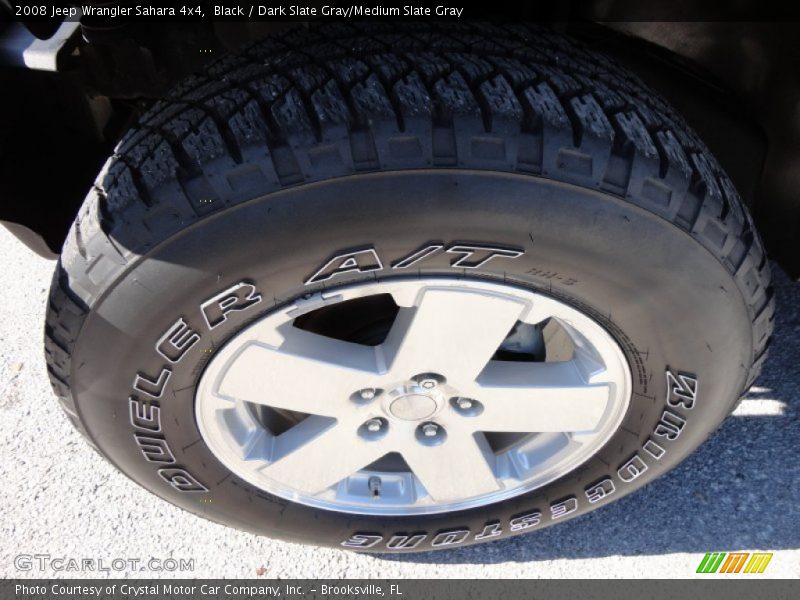 Black / Dark Slate Gray/Medium Slate Gray 2008 Jeep Wrangler Sahara 4x4