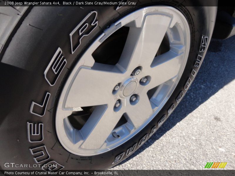 Black / Dark Slate Gray/Medium Slate Gray 2008 Jeep Wrangler Sahara 4x4