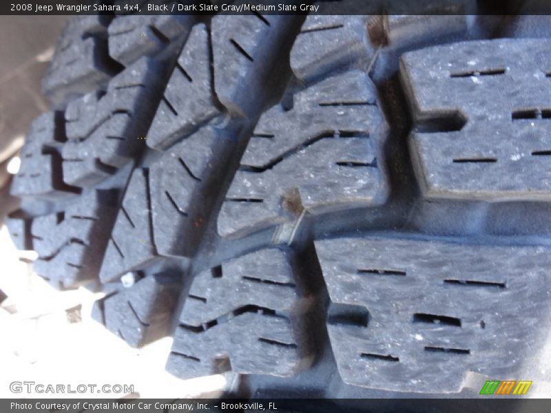 Black / Dark Slate Gray/Medium Slate Gray 2008 Jeep Wrangler Sahara 4x4