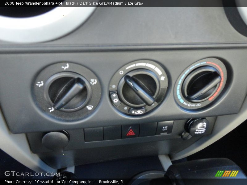 Black / Dark Slate Gray/Medium Slate Gray 2008 Jeep Wrangler Sahara 4x4