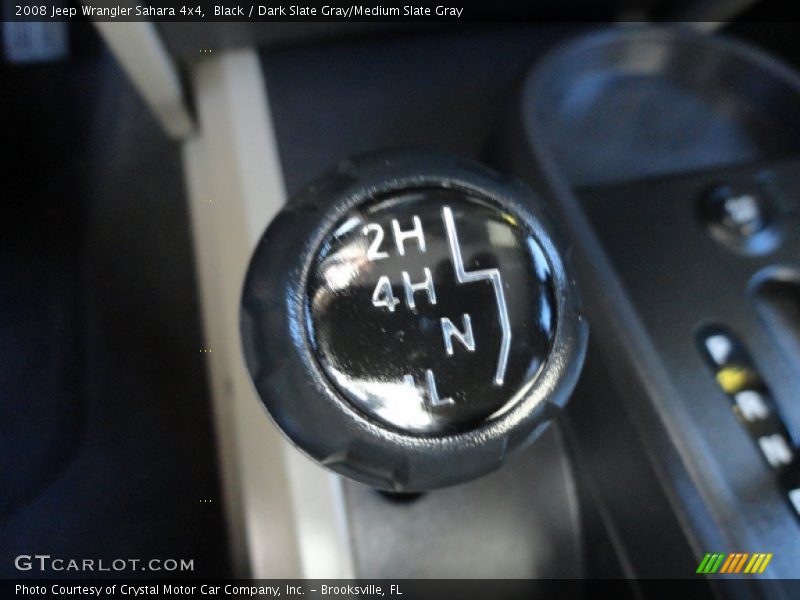 Black / Dark Slate Gray/Medium Slate Gray 2008 Jeep Wrangler Sahara 4x4