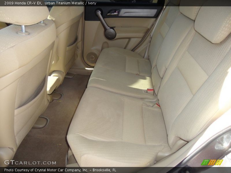Urban Titanium Metallic / Ivory 2009 Honda CR-V EX