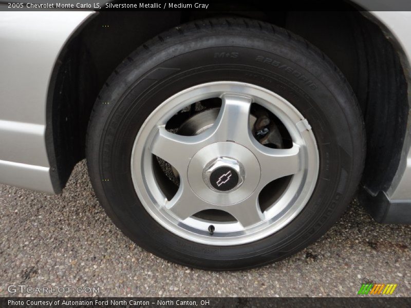 Silverstone Metallic / Medium Gray 2005 Chevrolet Monte Carlo LS