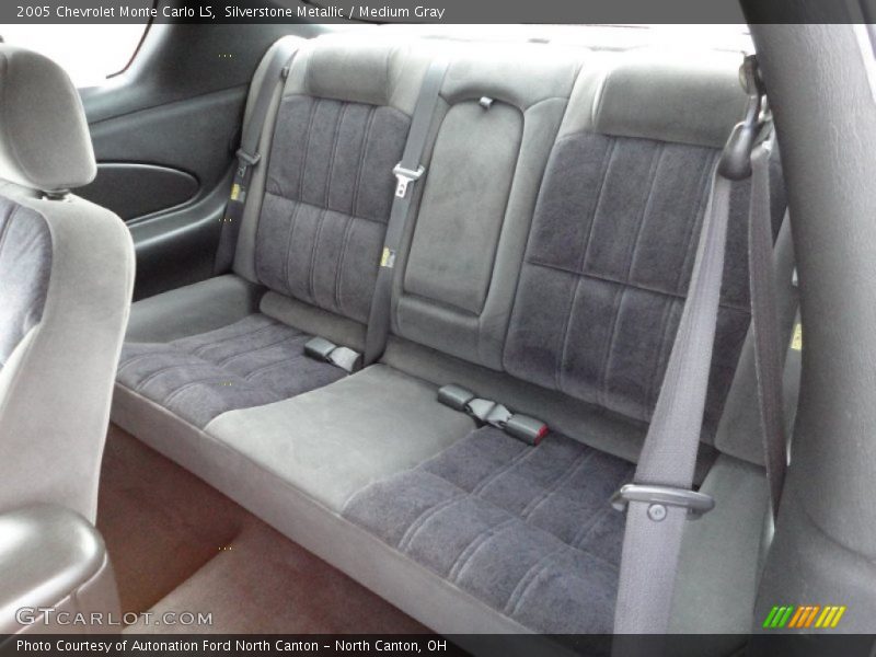 Silverstone Metallic / Medium Gray 2005 Chevrolet Monte Carlo LS