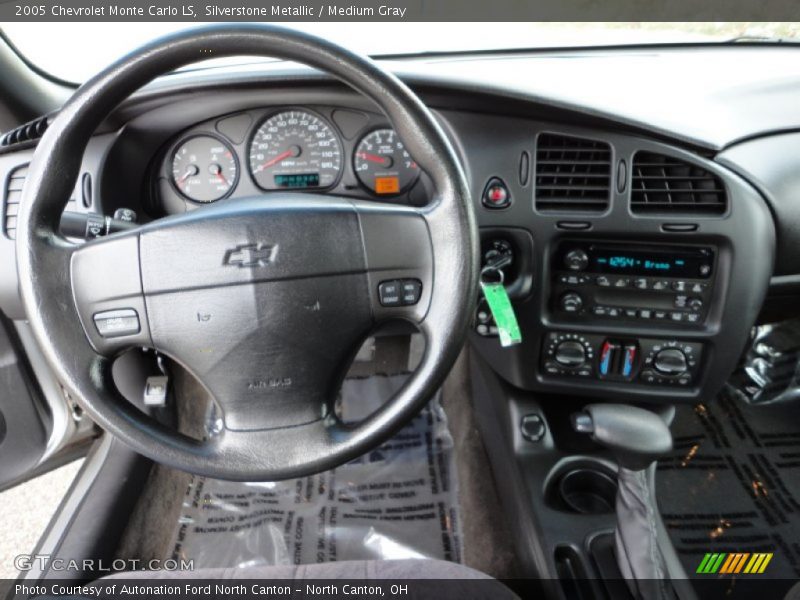 Silverstone Metallic / Medium Gray 2005 Chevrolet Monte Carlo LS