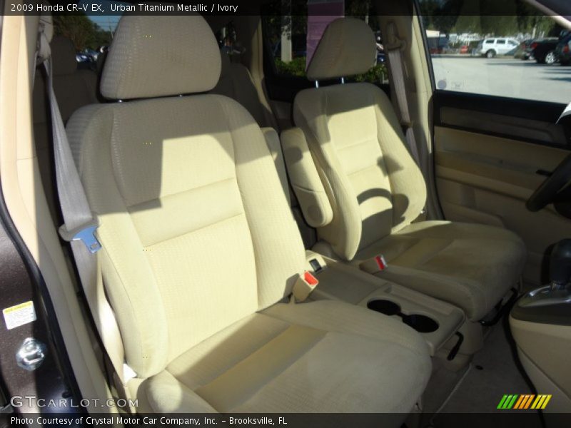 Urban Titanium Metallic / Ivory 2009 Honda CR-V EX