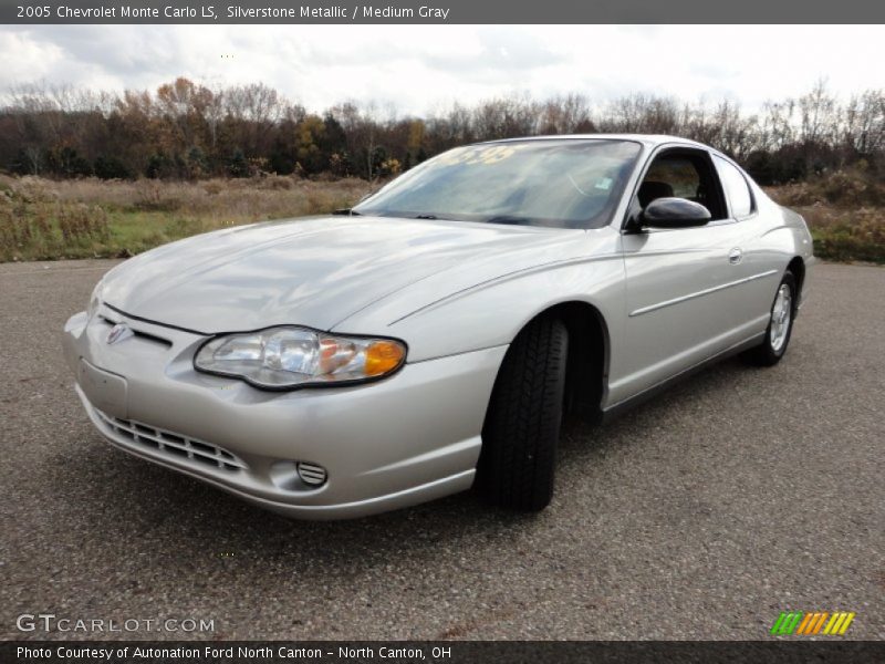 Silverstone Metallic / Medium Gray 2005 Chevrolet Monte Carlo LS