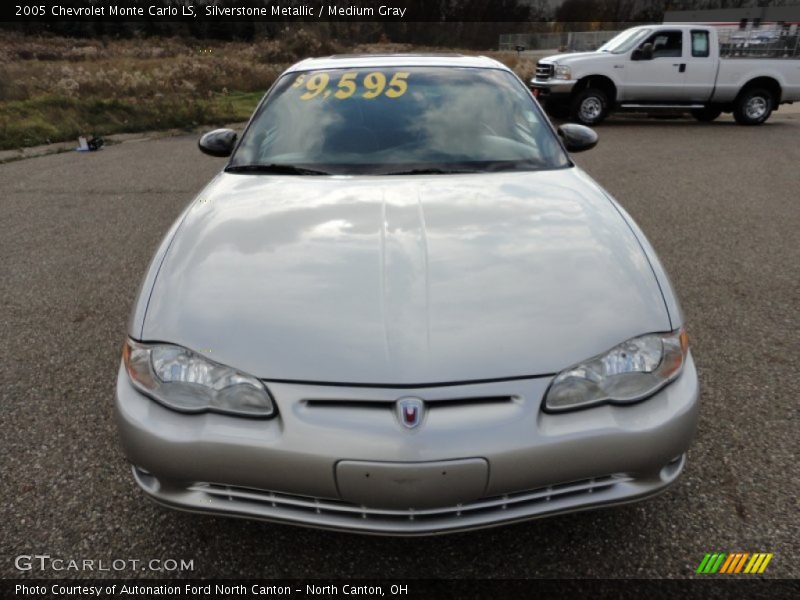 Silverstone Metallic / Medium Gray 2005 Chevrolet Monte Carlo LS
