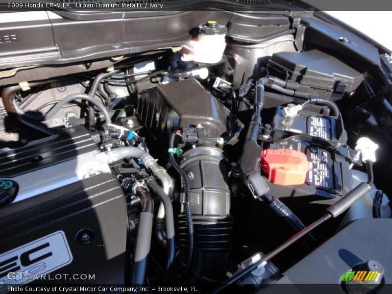  2009 CR-V EX Engine - 2.4 Liter DOHC 16-Valve i-VTEC 4 Cylinder