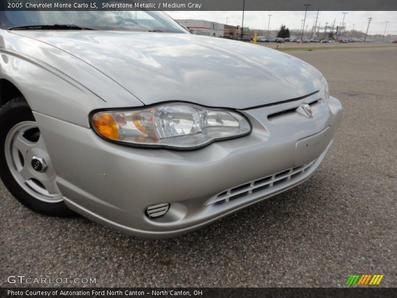 Silverstone Metallic / Medium Gray 2005 Chevrolet Monte Carlo LS