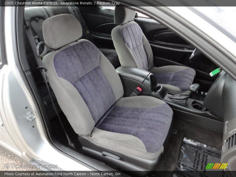 Silverstone Metallic / Medium Gray 2005 Chevrolet Monte Carlo LS