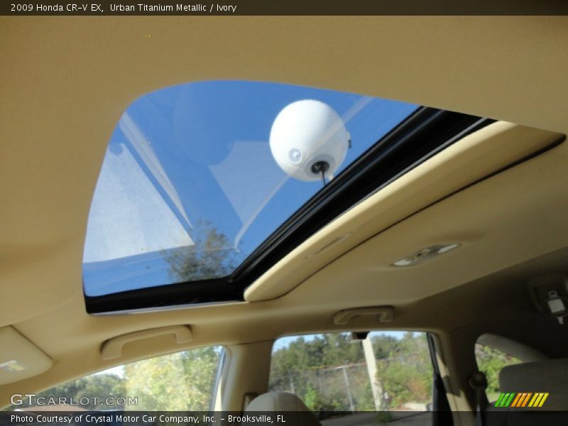 Sunroof of 2009 CR-V EX