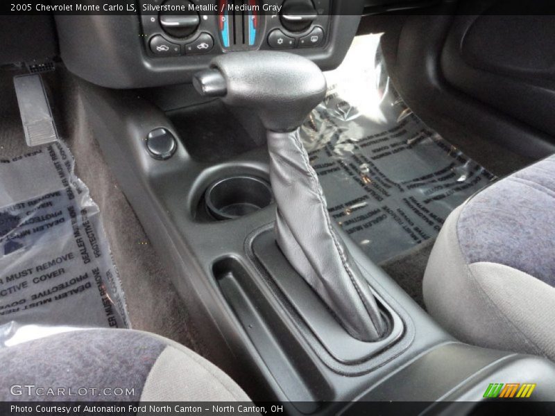 Silverstone Metallic / Medium Gray 2005 Chevrolet Monte Carlo LS