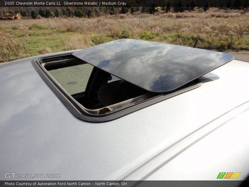 Silverstone Metallic / Medium Gray 2005 Chevrolet Monte Carlo LS