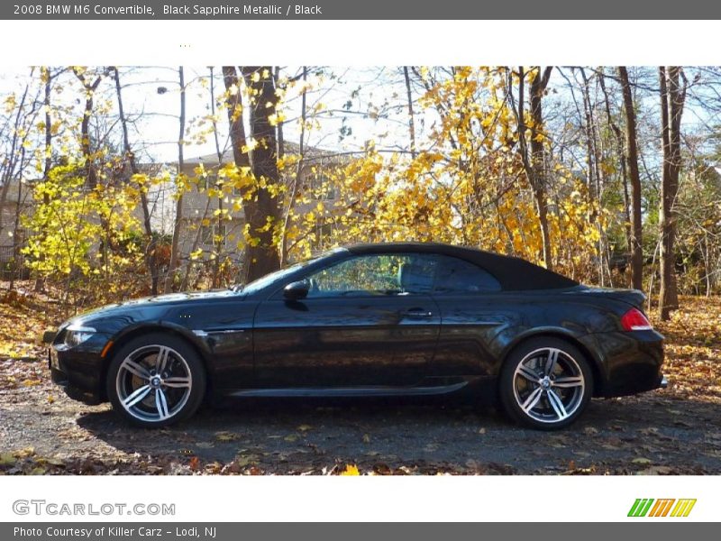  2008 M6 Convertible Black Sapphire Metallic