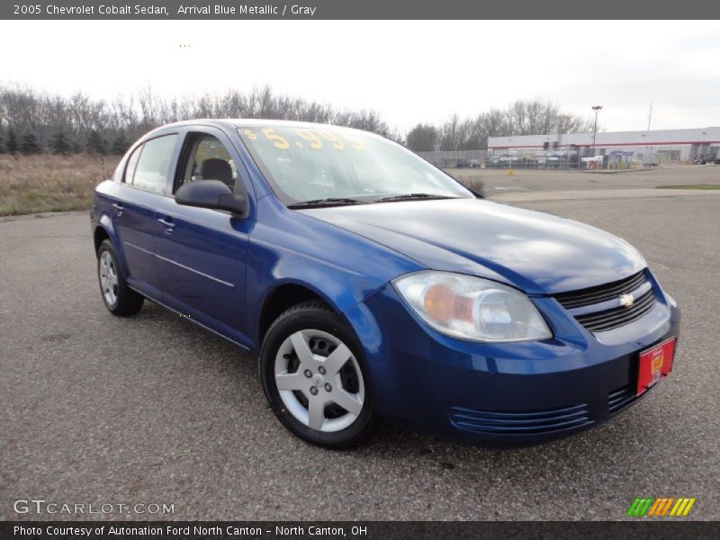 Arrival Blue Metallic / Gray 2005 Chevrolet Cobalt Sedan