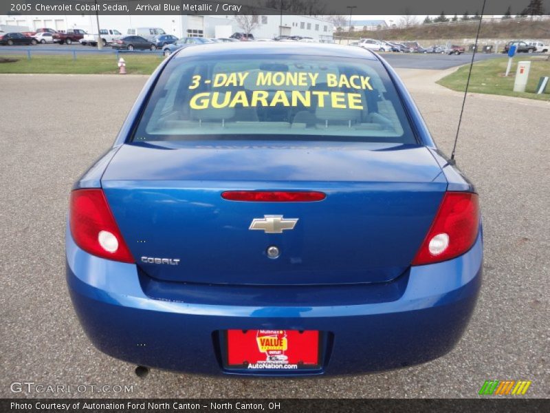 Arrival Blue Metallic / Gray 2005 Chevrolet Cobalt Sedan