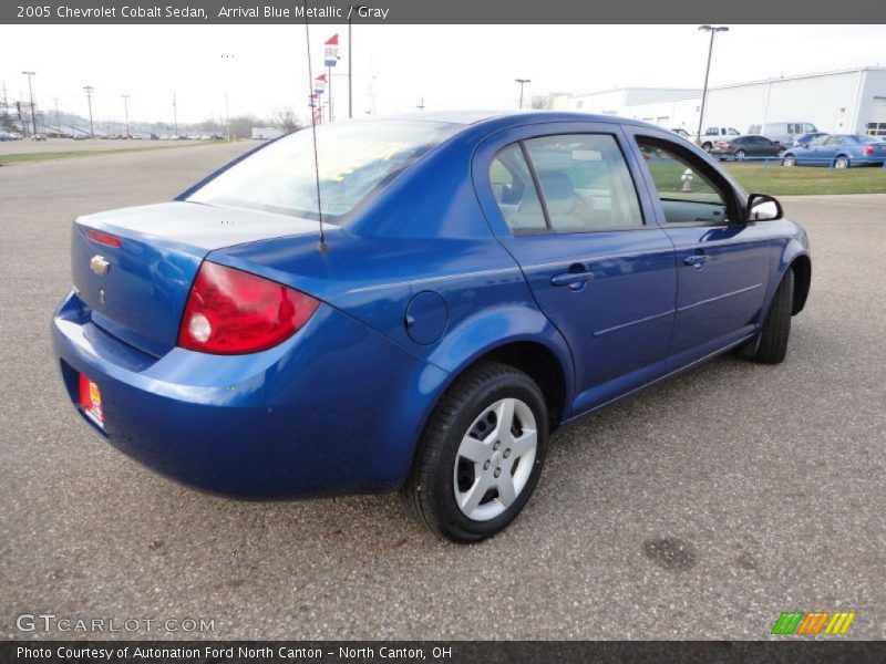 Arrival Blue Metallic / Gray 2005 Chevrolet Cobalt Sedan