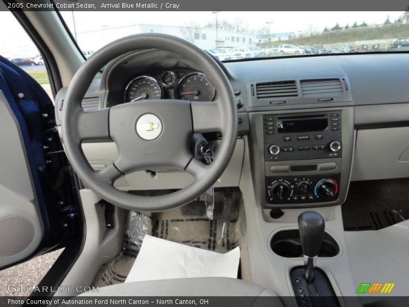 Arrival Blue Metallic / Gray 2005 Chevrolet Cobalt Sedan