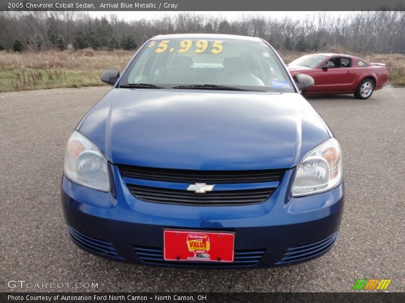 Arrival Blue Metallic / Gray 2005 Chevrolet Cobalt Sedan