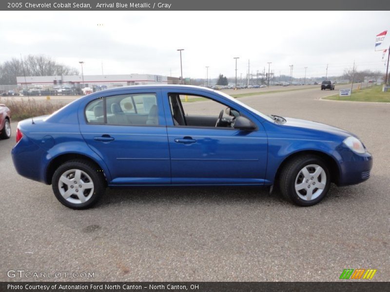 Arrival Blue Metallic / Gray 2005 Chevrolet Cobalt Sedan