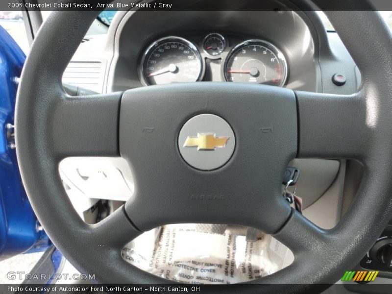 Arrival Blue Metallic / Gray 2005 Chevrolet Cobalt Sedan
