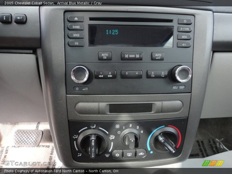 Arrival Blue Metallic / Gray 2005 Chevrolet Cobalt Sedan