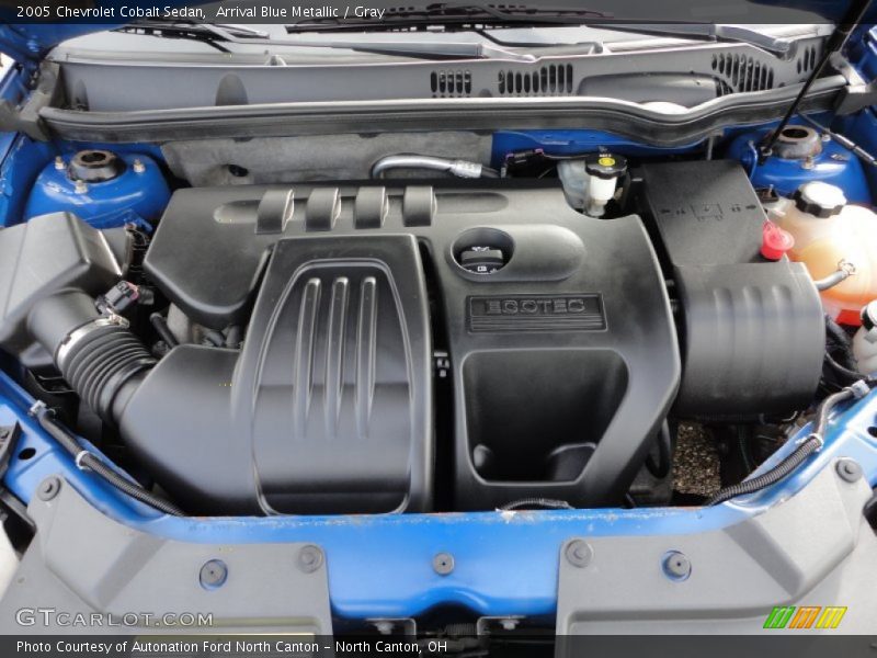 Arrival Blue Metallic / Gray 2005 Chevrolet Cobalt Sedan