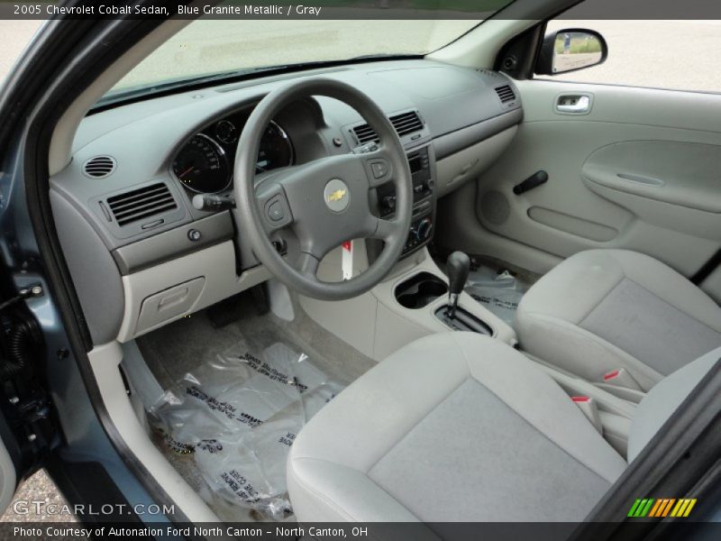 Blue Granite Metallic / Gray 2005 Chevrolet Cobalt Sedan