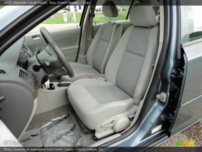 Blue Granite Metallic / Gray 2005 Chevrolet Cobalt Sedan