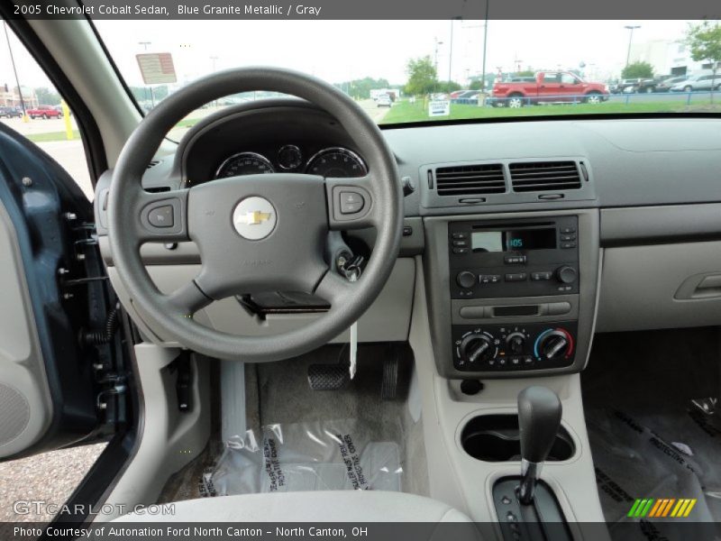 Blue Granite Metallic / Gray 2005 Chevrolet Cobalt Sedan