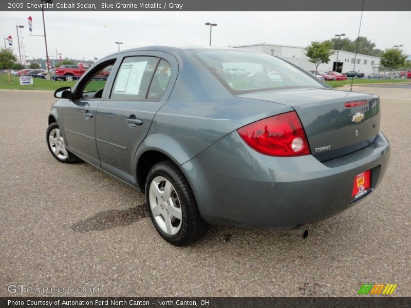 Blue Granite Metallic / Gray 2005 Chevrolet Cobalt Sedan