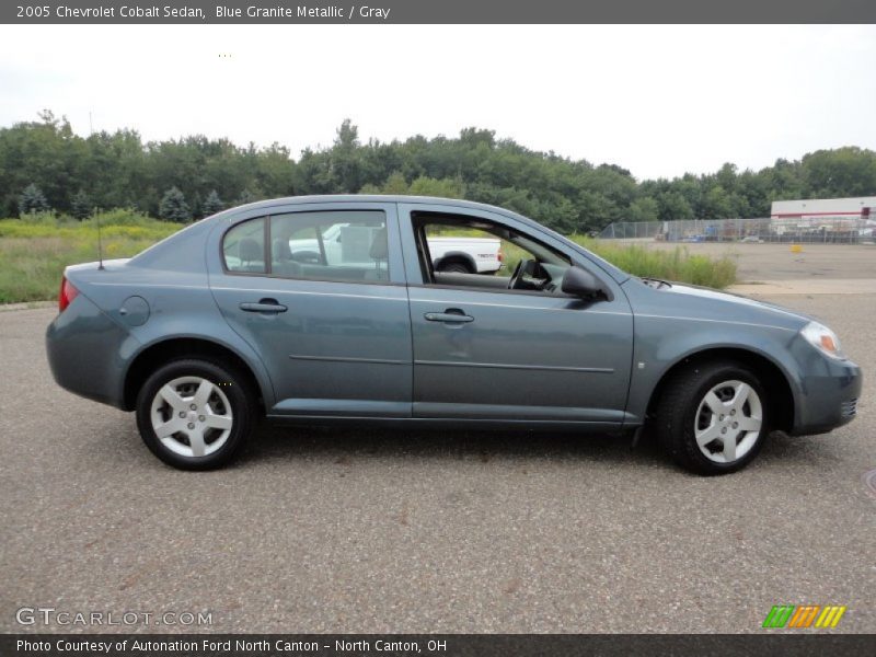 Blue Granite Metallic / Gray 2005 Chevrolet Cobalt Sedan