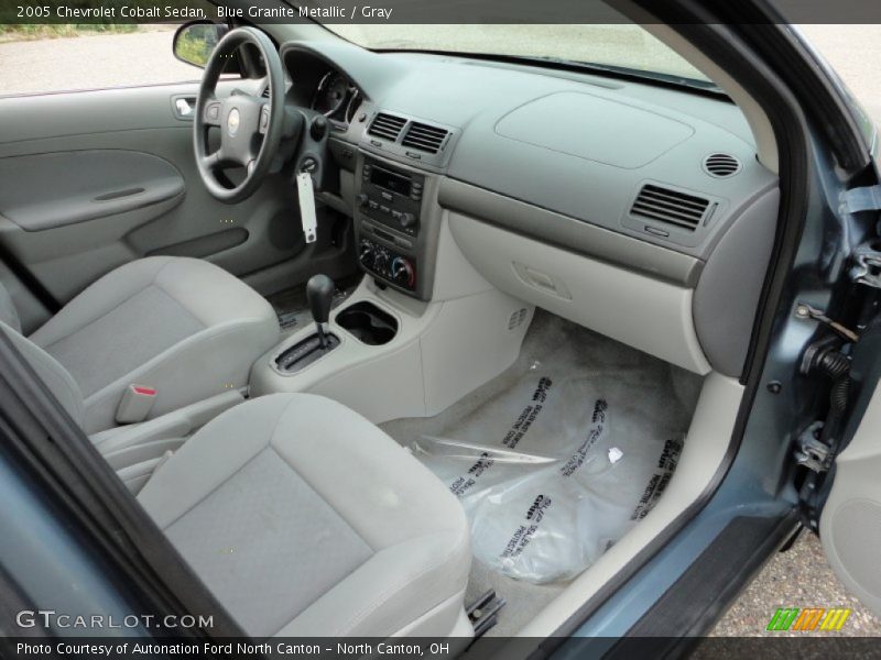Blue Granite Metallic / Gray 2005 Chevrolet Cobalt Sedan