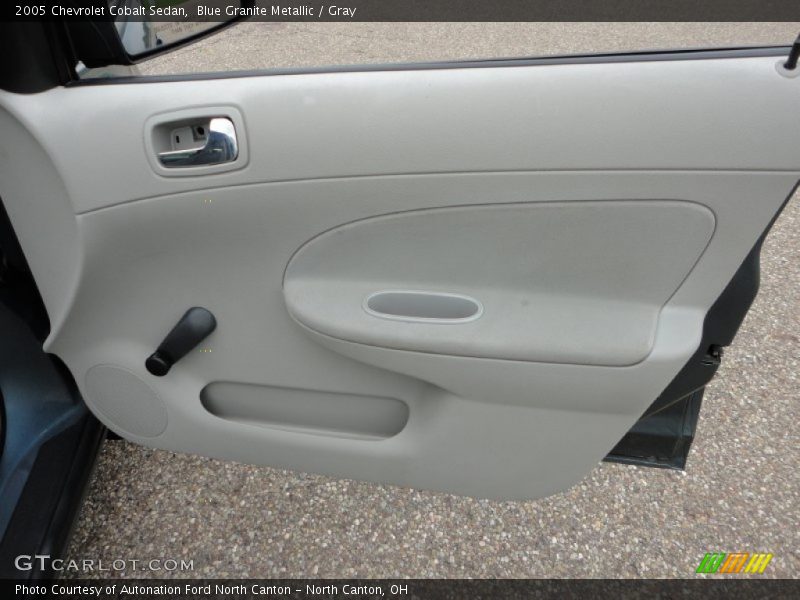 Blue Granite Metallic / Gray 2005 Chevrolet Cobalt Sedan