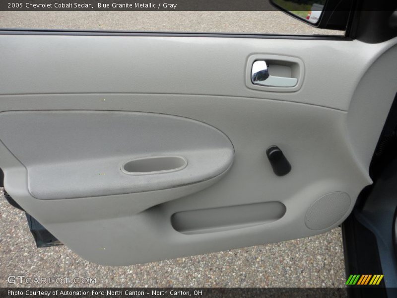 Blue Granite Metallic / Gray 2005 Chevrolet Cobalt Sedan