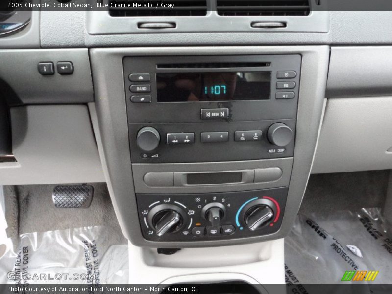 Blue Granite Metallic / Gray 2005 Chevrolet Cobalt Sedan