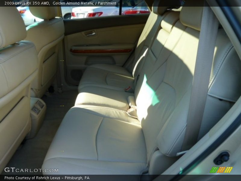 Golden Almond Metallic / Parchment 2009 Lexus RX 350 AWD