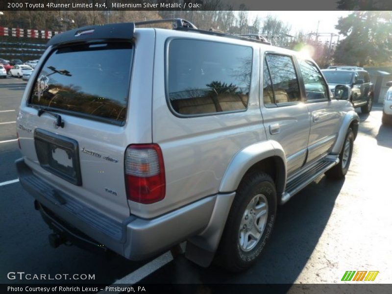 Millennium Silver Metallic / Oak 2000 Toyota 4Runner Limited 4x4