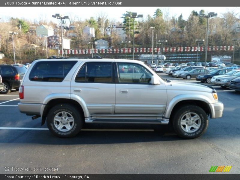 Millennium Silver Metallic / Oak 2000 Toyota 4Runner Limited 4x4