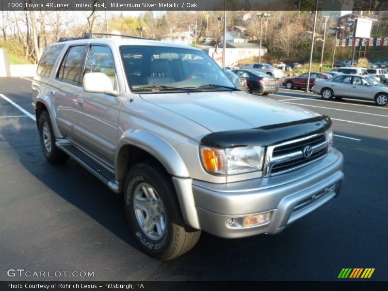 Millennium Silver Metallic / Oak 2000 Toyota 4Runner Limited 4x4