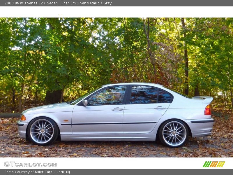  2000 3 Series 323i Sedan Titanium Silver Metallic