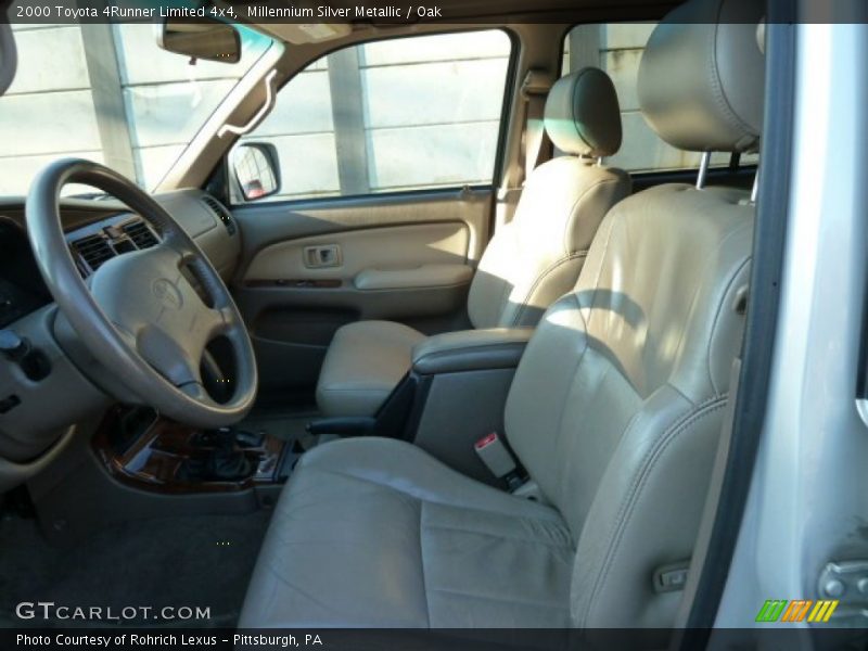 Millennium Silver Metallic / Oak 2000 Toyota 4Runner Limited 4x4