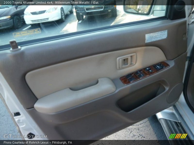 Millennium Silver Metallic / Oak 2000 Toyota 4Runner Limited 4x4