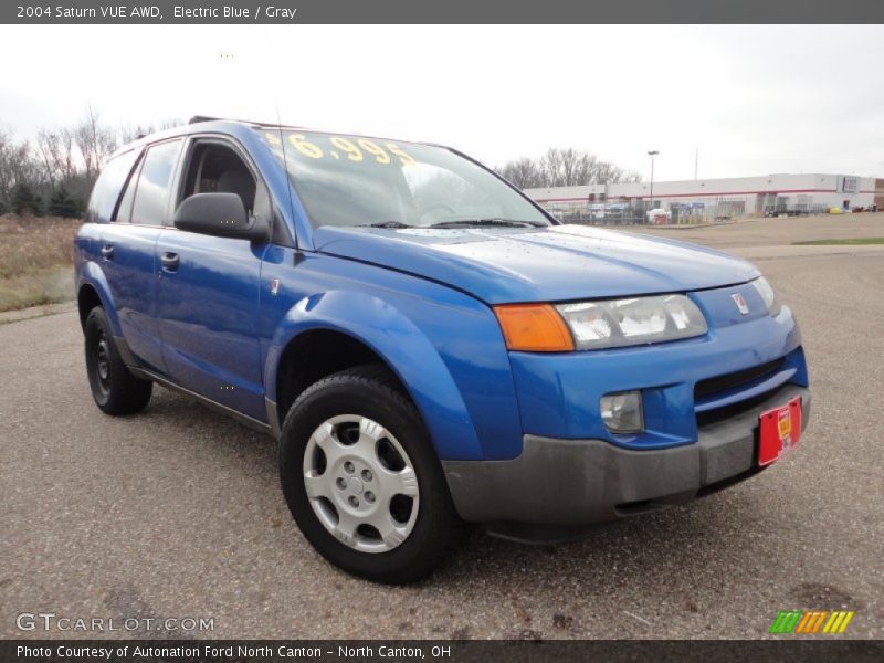 Electric Blue / Gray 2004 Saturn VUE AWD