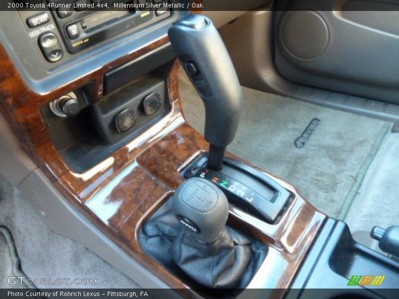 Millennium Silver Metallic / Oak 2000 Toyota 4Runner Limited 4x4