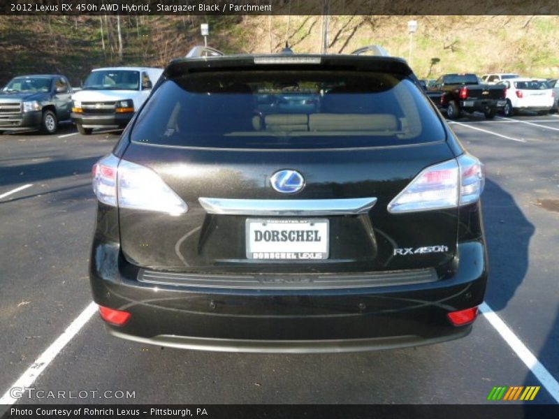 Stargazer Black / Parchment 2012 Lexus RX 450h AWD Hybrid