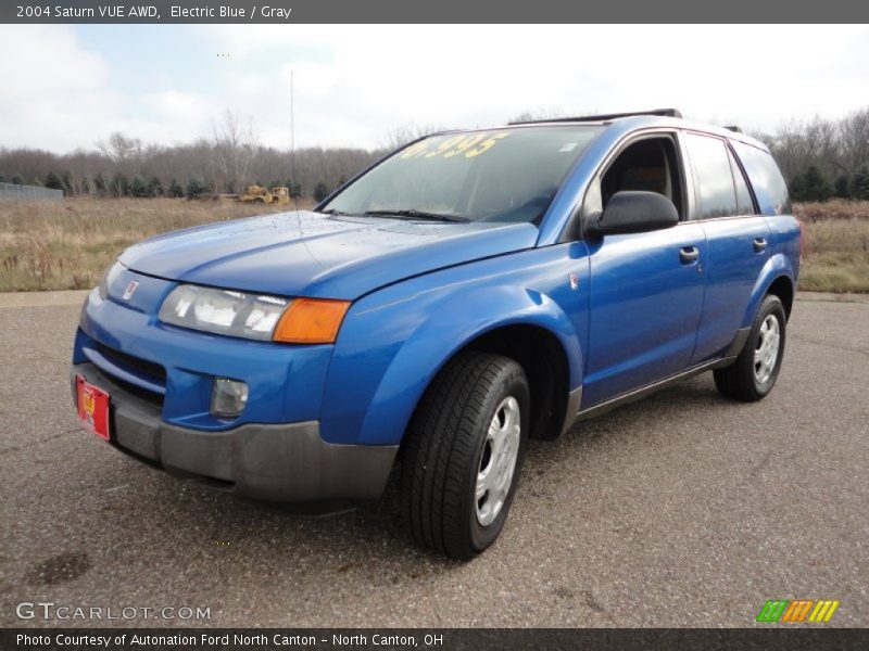 Electric Blue / Gray 2004 Saturn VUE AWD